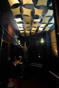 vocal booth / ceiling